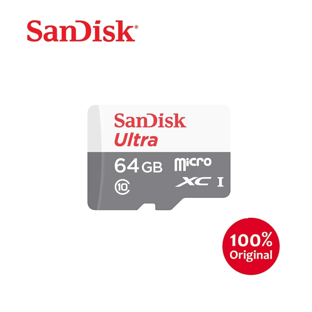 Taiwan Original 64GB C10 Micro SanDisk Memory Card