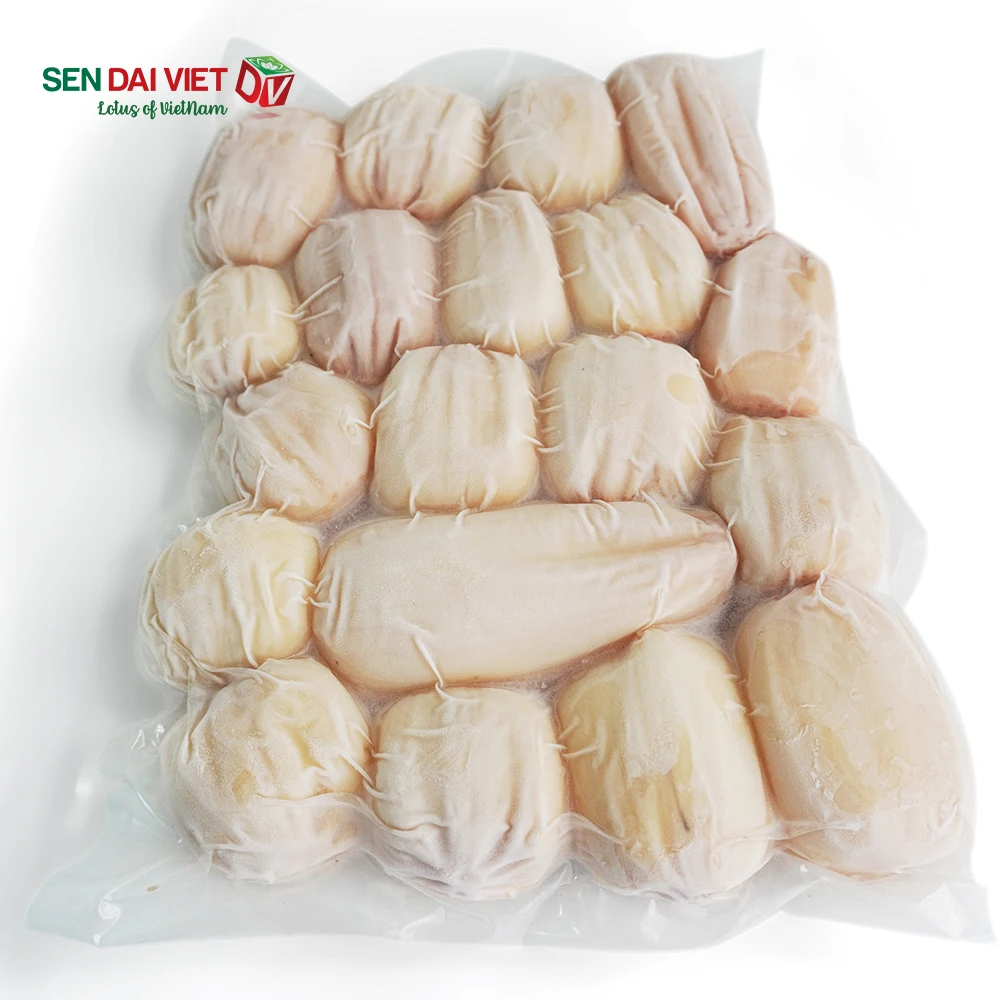 IQF Fresh Wholesale Frozen Frozen Lotus Root from Vietnamese manufacturer Grade I high quality root ISO and HACCP Certificate
