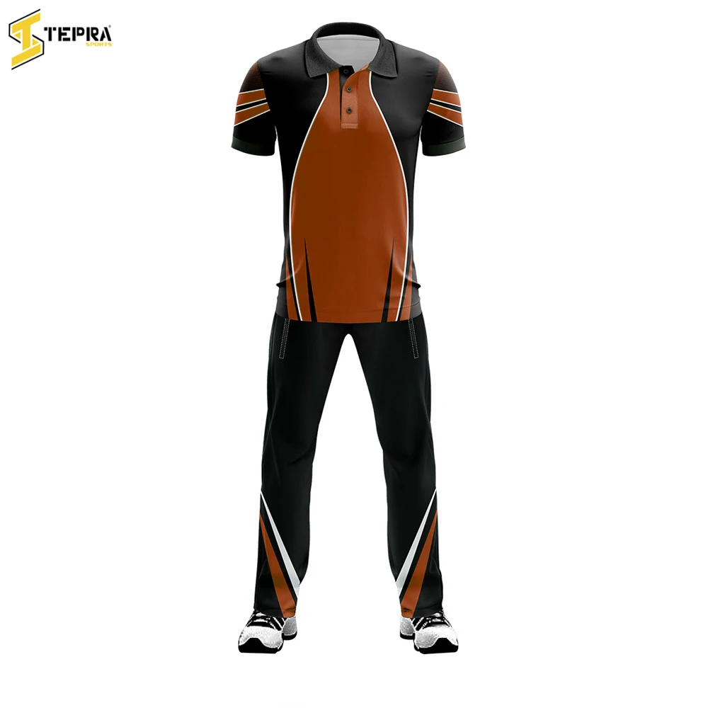 Униформа для крикета с сублимационной печатью новый комплект одежды футболка и брюки униформа