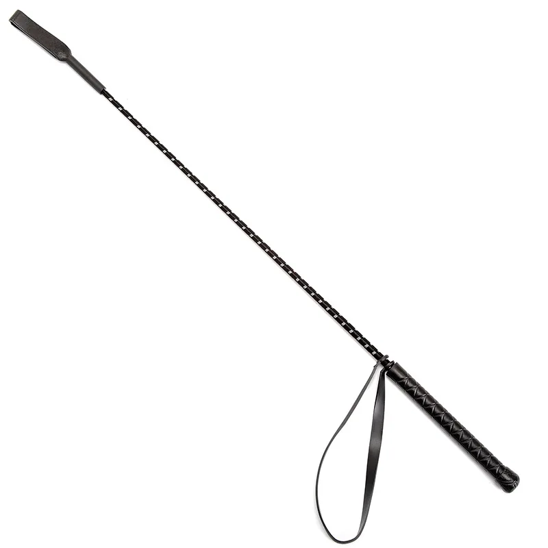 Hot Sale Race Driving Black Manufacturers Suppliers Training Leather Stick Lunge Riding Racing Horse Whip