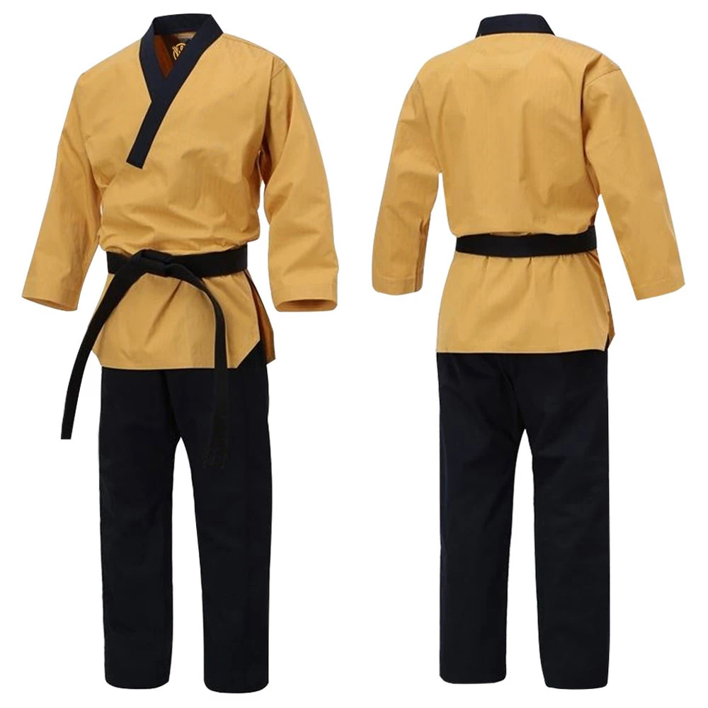 martial Arts Karate Gi Uniform for Kids & Adults Medium Weight with Free Belt 100% cotton canvas. 14oz.