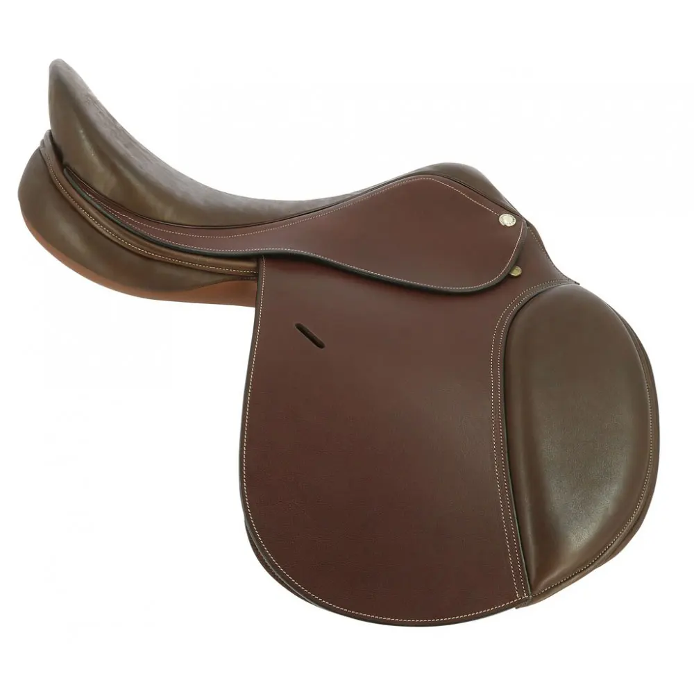 Professional Durable Leather All Purpose English Jumping Racing Riding Equestrian Saddle