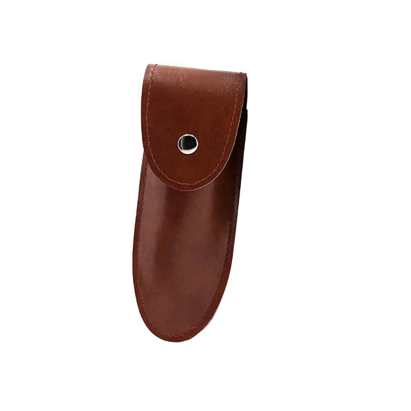 2021  portable  kitchen  leather wine bottle opener  folding knife  case accessories Christmas gift