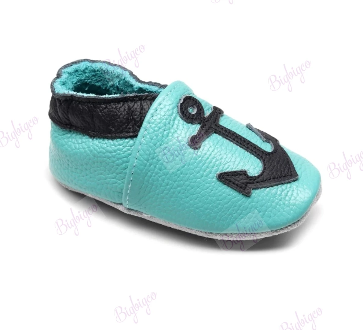 
Genuine Leather Kid Shoes baby slippers 