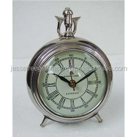 Metal Wall Mounted Analog Station Roman Clock With Black Spray Paint Finishing Round Shape Premium Quality For Home Decoration