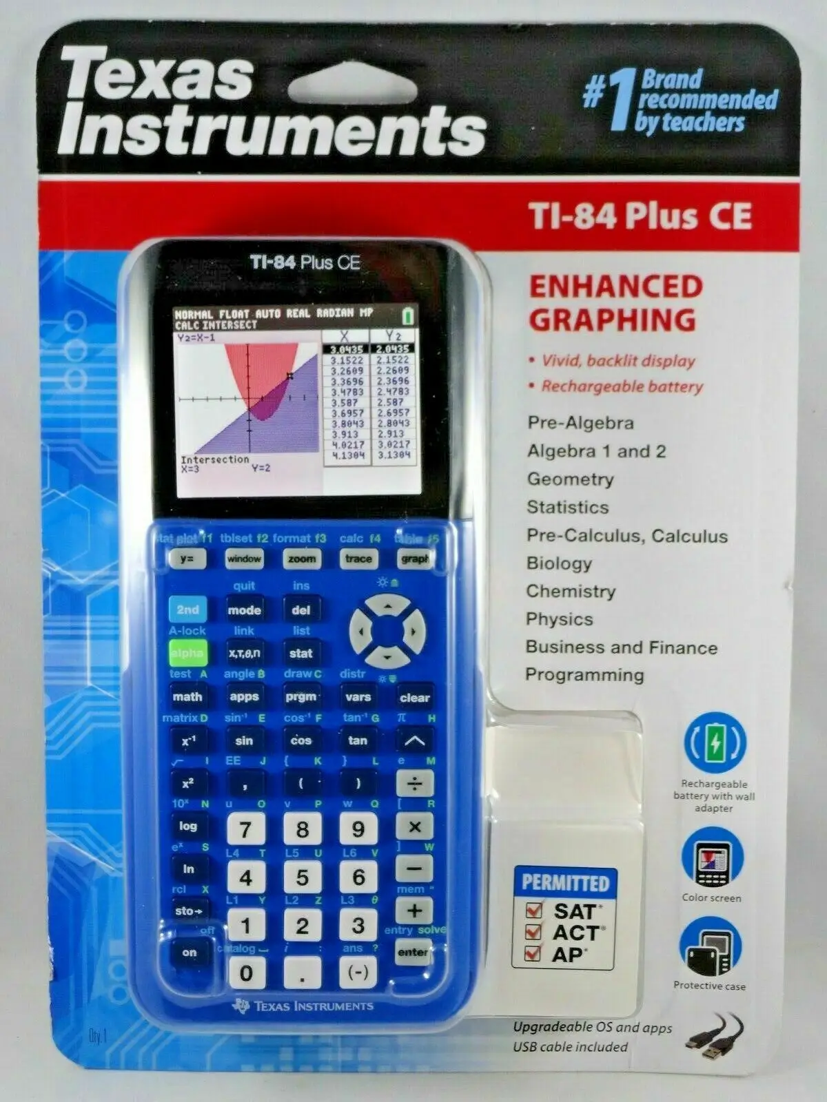 Лучшее предложение Бесплатная доставка Новый Техас инструменты TI-84 плюс CE Серебряная версия цветной графический калькулятор