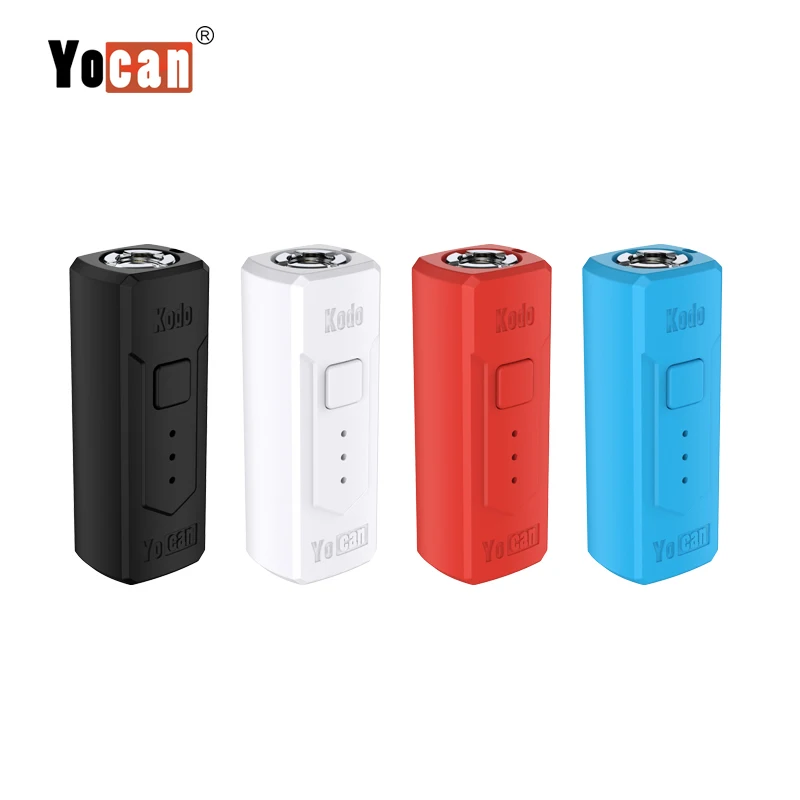 2019 New portable cbd vape box mod 400mah preheat function battery Yocan Kodo