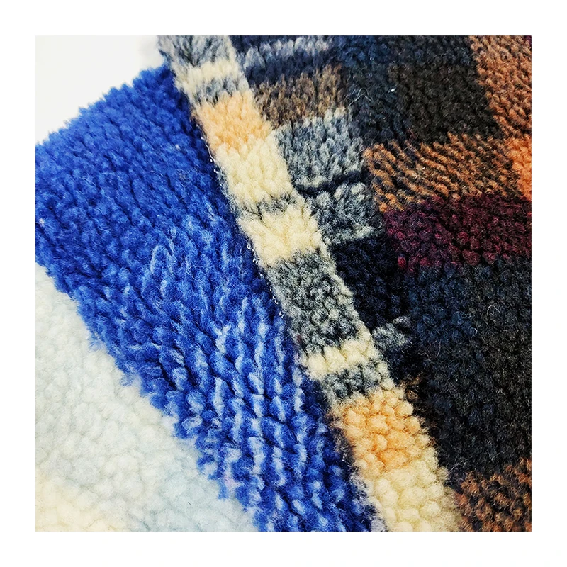 100% Полиэстеровая ткань, флисовая ткань, полиэстер, берберский флис, шерпа