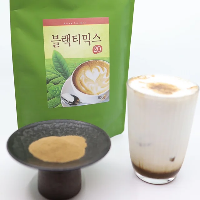 Korean Home cafe latte Black tea powder Mix Made in Korea