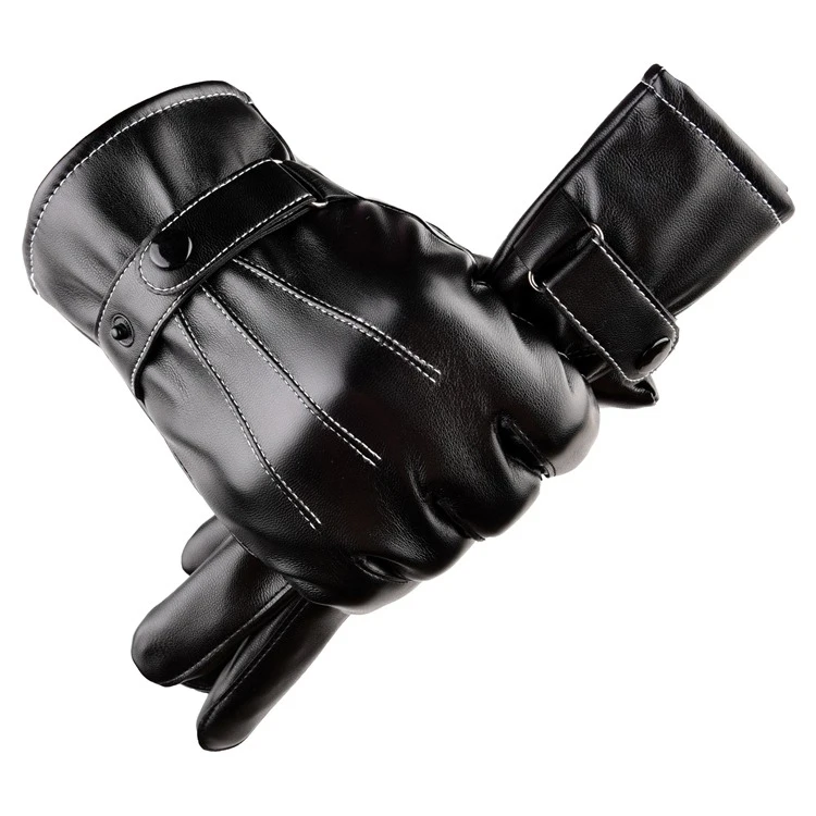 Custom Lining Winter Real Durable Leather Gloves Wholesale