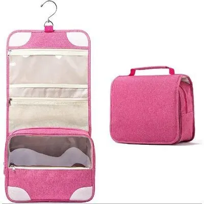 Лидер продаж, доступная цена, индивидуальная Водонепроницаемая легкая упаковка, подвесные туалетные принадлежности из полиэстера для путешествий