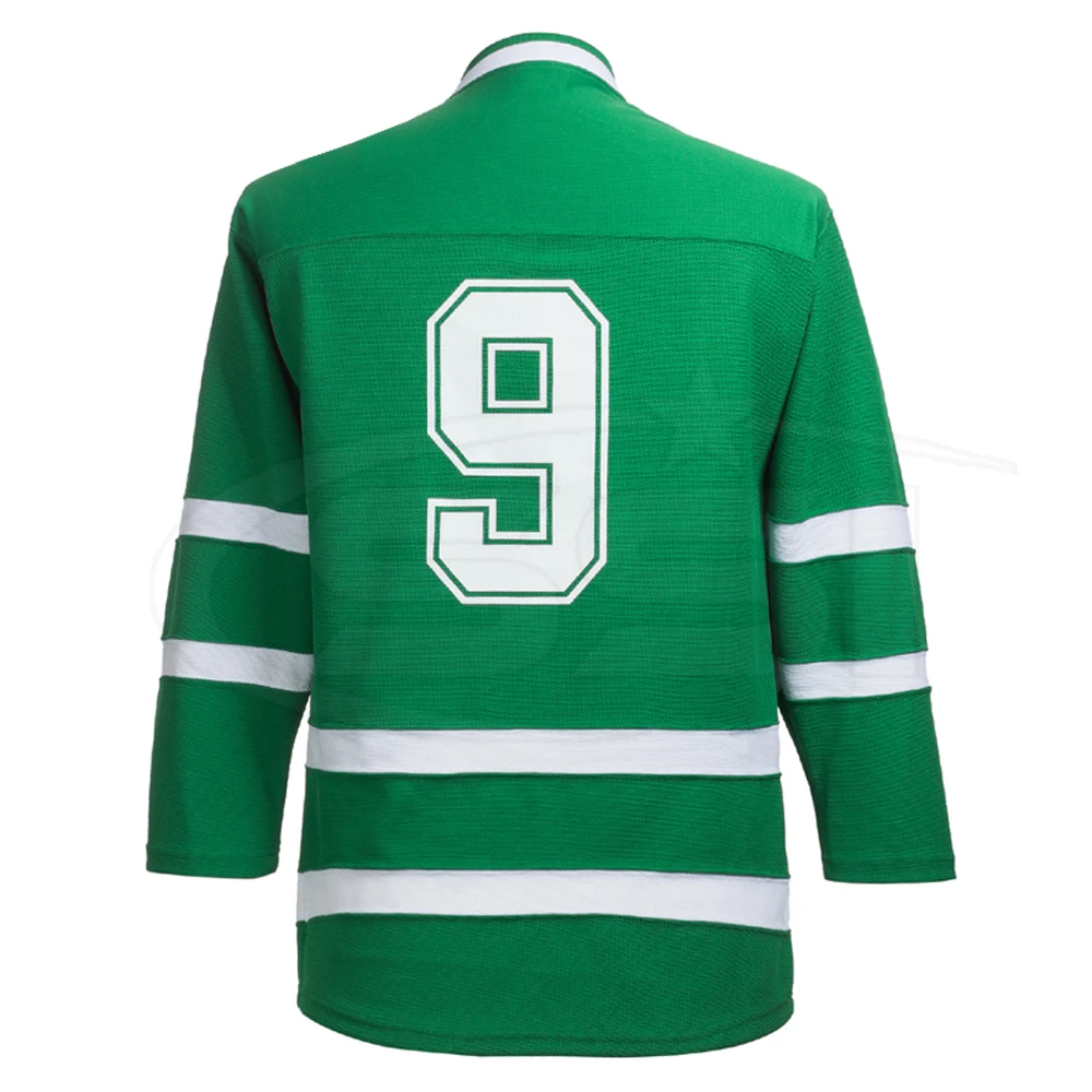 Ice Hockey Shirts Custom Hockey Jersey Golden Sublimation Embroidery Unisex OEM Customized Anti Technics Logo Style Time Knights