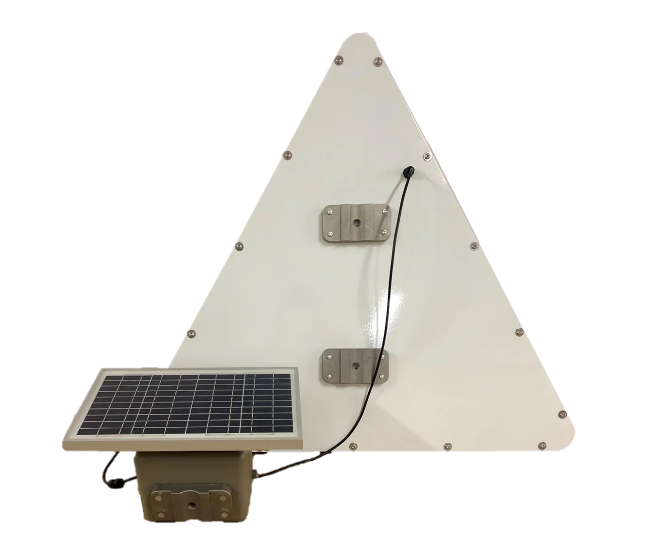  Треугольник на солнечных батареях будьте осторожны от выпадающих скальных знаков