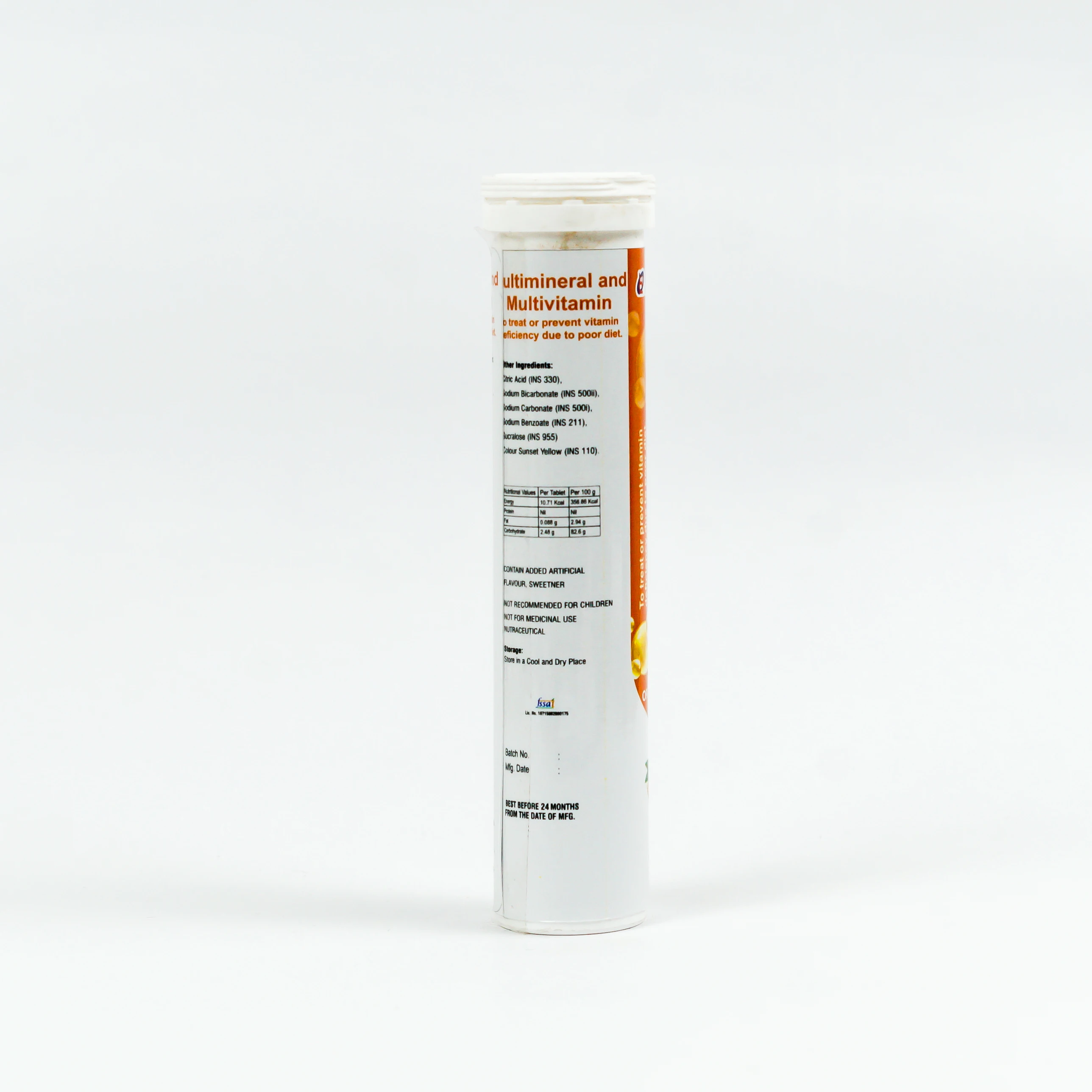 High Quality Multivitamin and Multimineral Effervescent Tablet with good taste and flavor  adult.