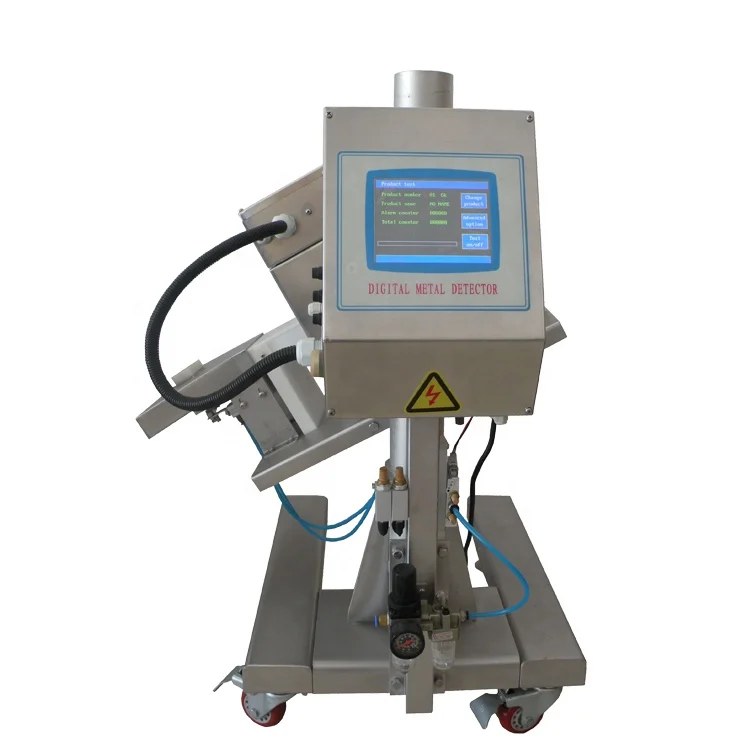 Фармацевтический капсульный металлоискатель в таблетках