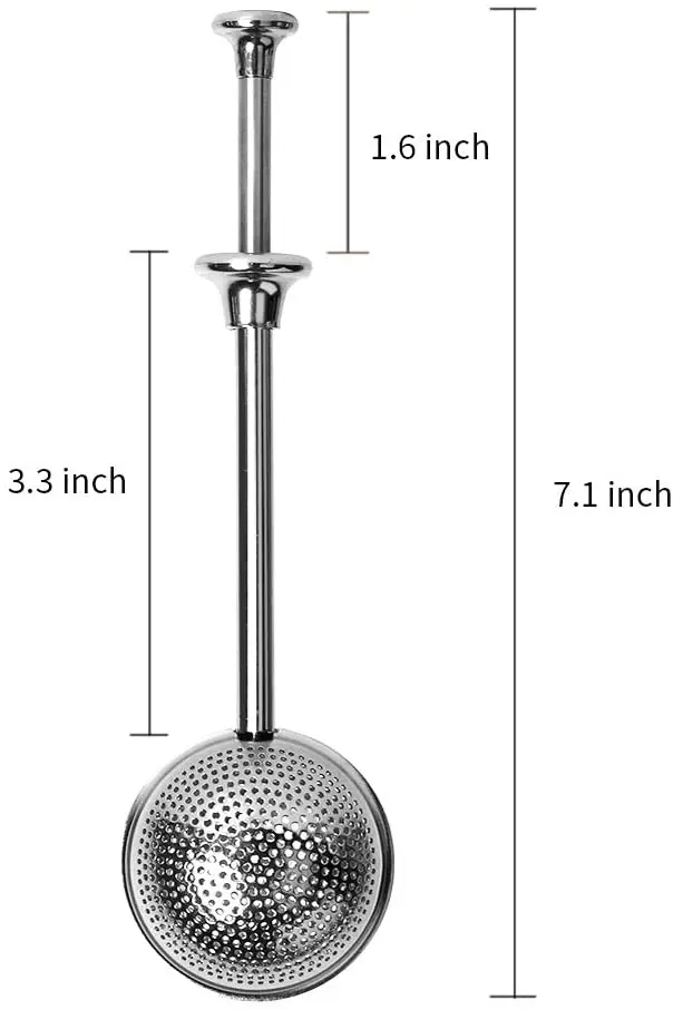 Custom Colorful Blooming Bulk Tea Balls Flower Stainless Steel Infuser With Longer Handle