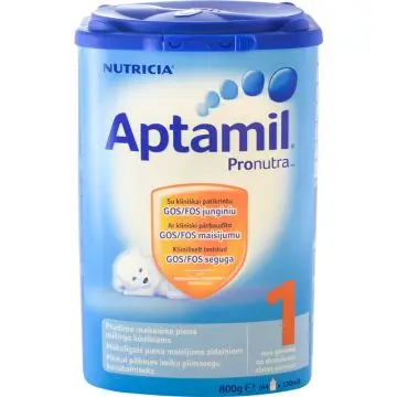  Качественный детский молочный порошок Aptamil 600 г 800