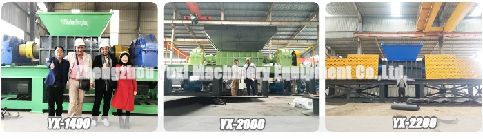 Small Scale Double Shaft Biomass PU EPS Foam Plastic Shredder Machine Equipment PVC Pipe Shredder