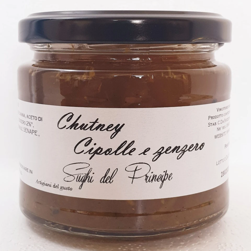 
Italian Top Product Chutney Onions and Ginger 