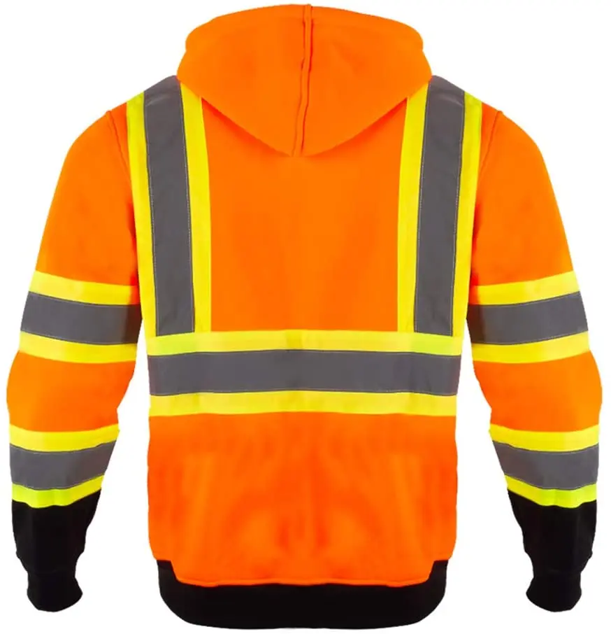  Толстовка Hi-vis пуловер джемпер защитная Светоотражающая