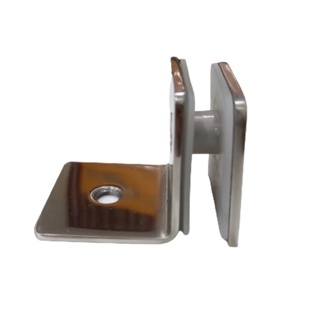 Bathroom Glass Accessory Shower Fitting - for Fixing Glass Folding / Hinge / Sliding Frameless Square Panel to Wall or Floor
