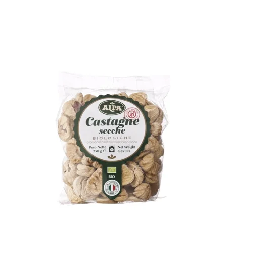 Органические итальянские Безглютеновые сушеные каштаны