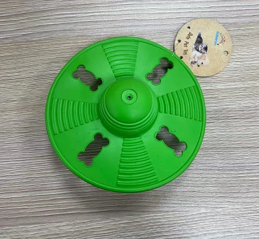 
Unique Design OEM 16.4cm Natural Rubber Toy Pet Squeaky Outdoor Toy Flying Disc 