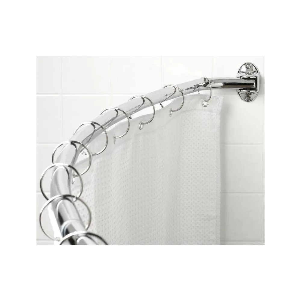 Customized adjustable curved shower curtain rod