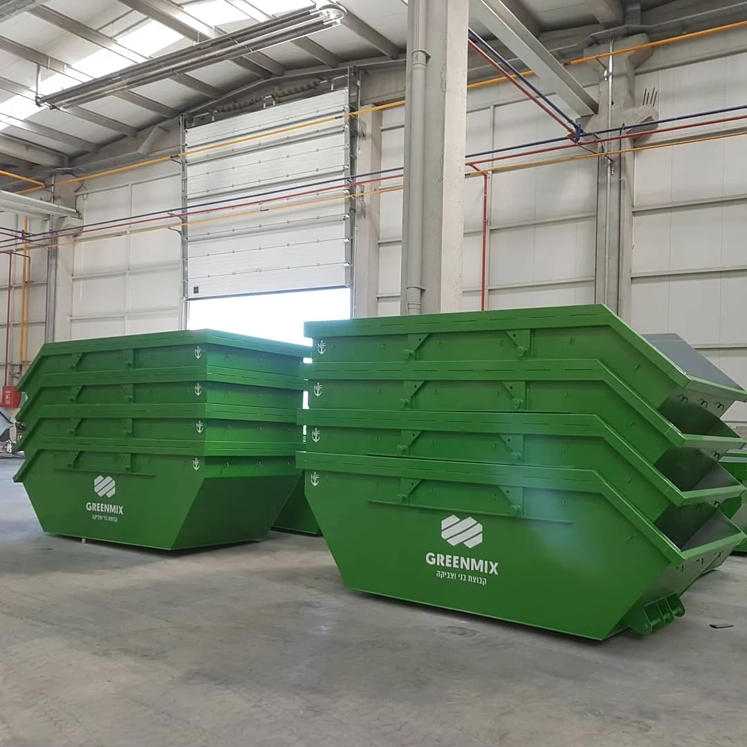 
10 yard Skip bin Metal Skip container 