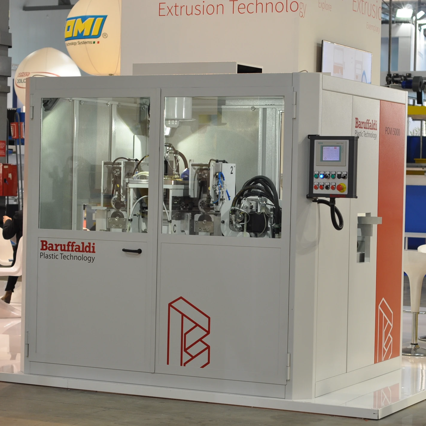 Top-quality Off-line Punching and Coining System type POVI 5000 for cable ducts for the electrical industry