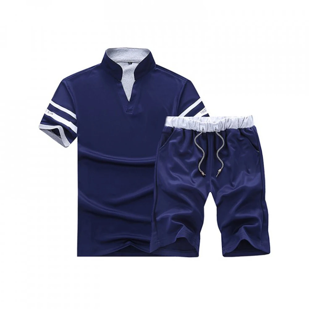 Pakistan Made Cotton Fleece Sweat Suit Long Sleeves Collar With OEM Service