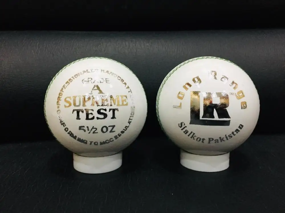 White Cricket Hard ball 156 grams Wholesale Cheap Price Best quality Custom Logo Cricket Balls 5.5oz mens 50 overs match ball