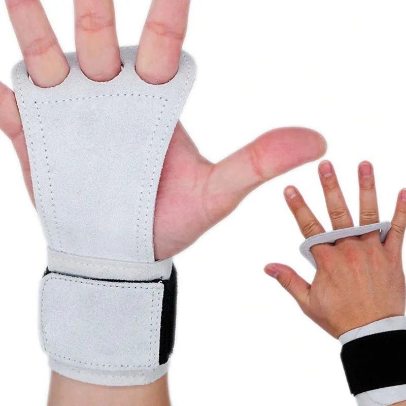 Hand Grips Power lifting Workout Gym Gloves Palm Protection for Pull-ups Gymnastic Cross Pads