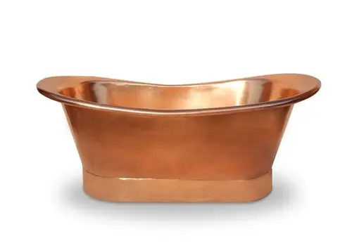 Copper Bathtub - The Copper Bateau Luxury Freestanding Baths