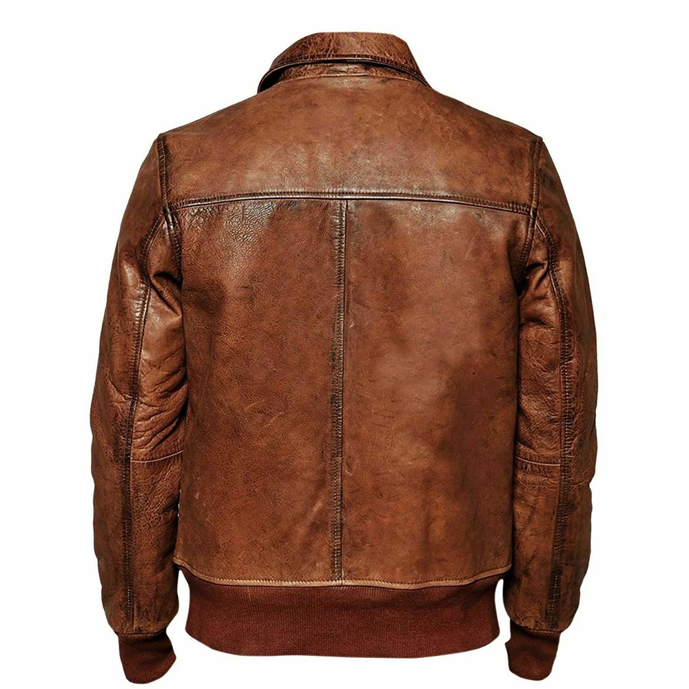 Customized Made Fashionable Leather Jacket New Design Fancy Jacket For Sale