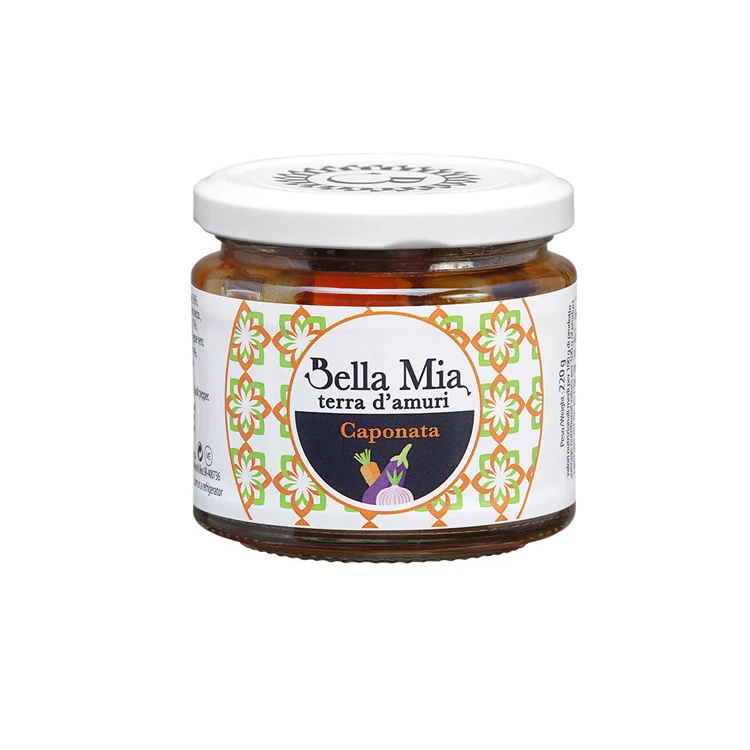 
Bellamia Gourmet Sicilian Fried Vegetables Caponata from Italy 