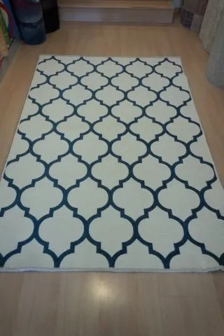 Современные коврики KILIM из хлопка для взрослых декоративные круглые геометрические 01 индивидуальный цвет хлопковая подкладка суперковрики среднего размера (0 4-0 6 дюйма)
