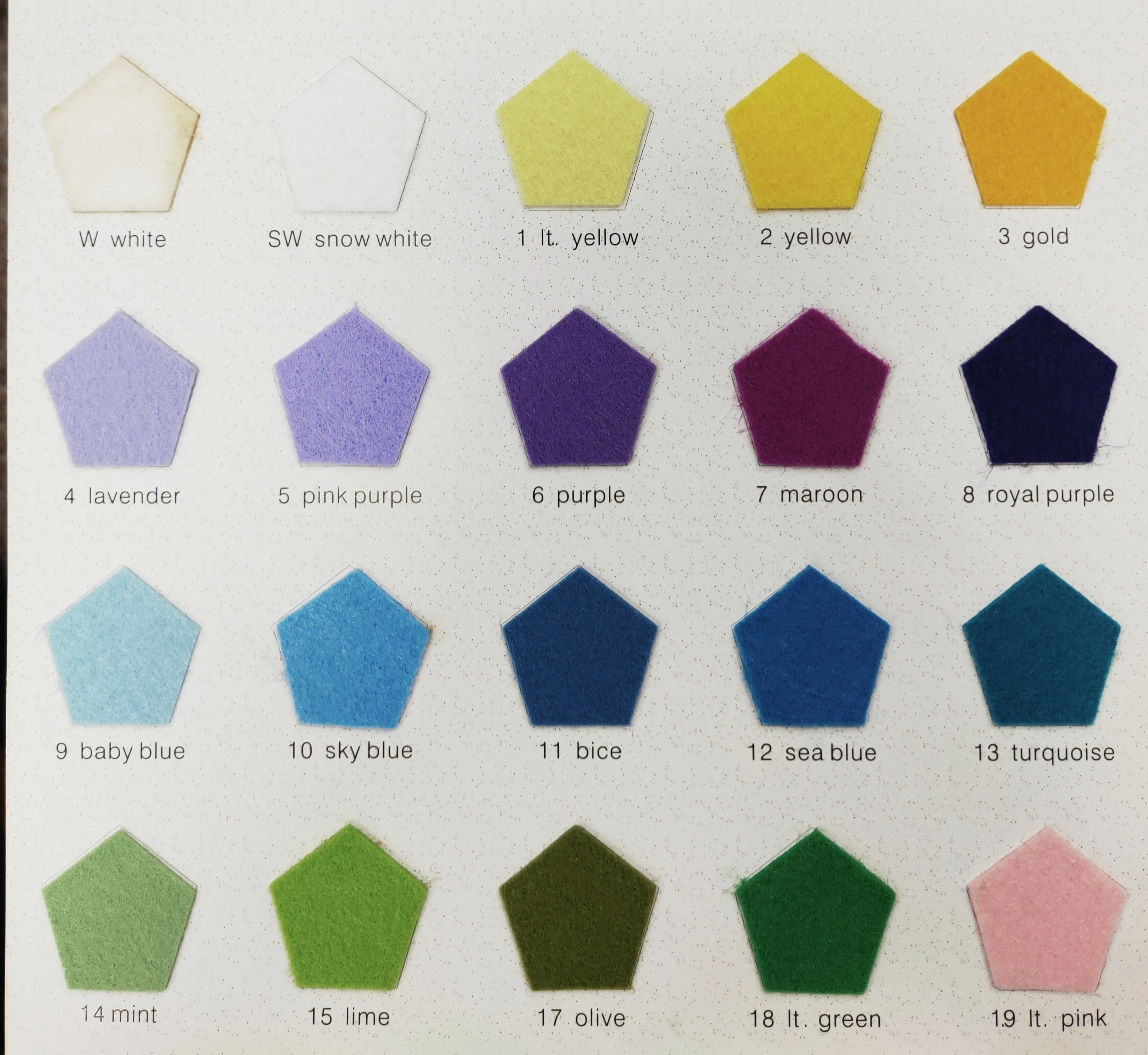 Roll Polyester Felt 100% Polyester Fiber 1.0 mm Thickness Needle Punch Felt For Accessories