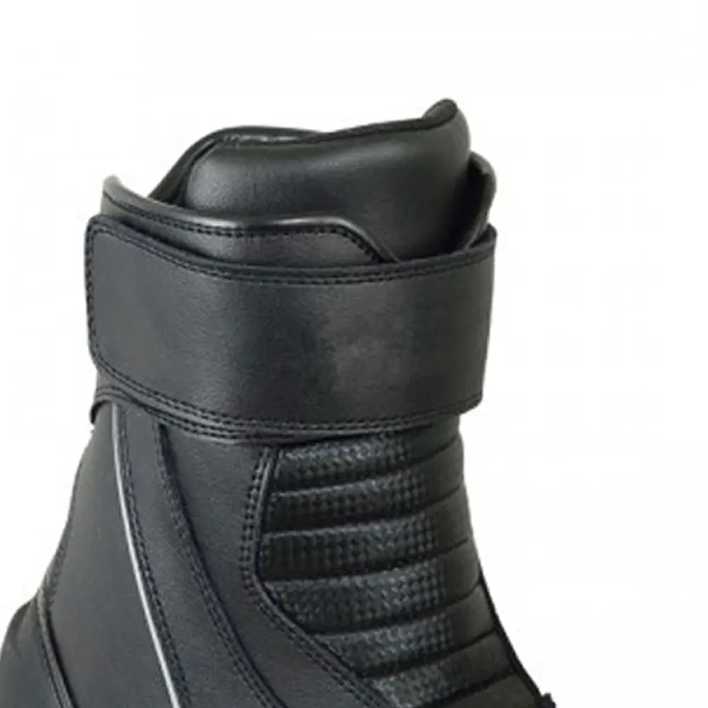 Мужские Изготовленные На Заказ высококачественные кожаные ботинки для мотоциклов прочные гоночные