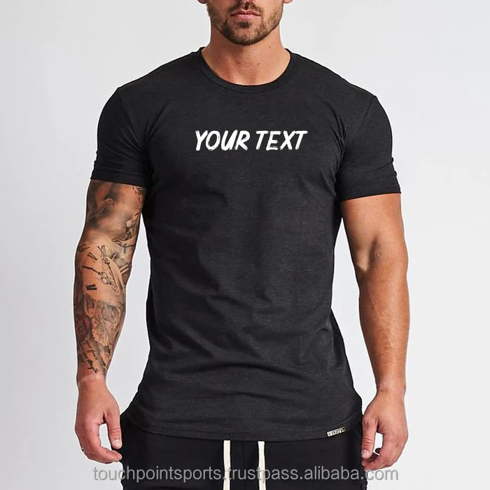 Short Sleeve Soft Custom Tshirt 100% Cotton Custom Printing Men T Shirt
