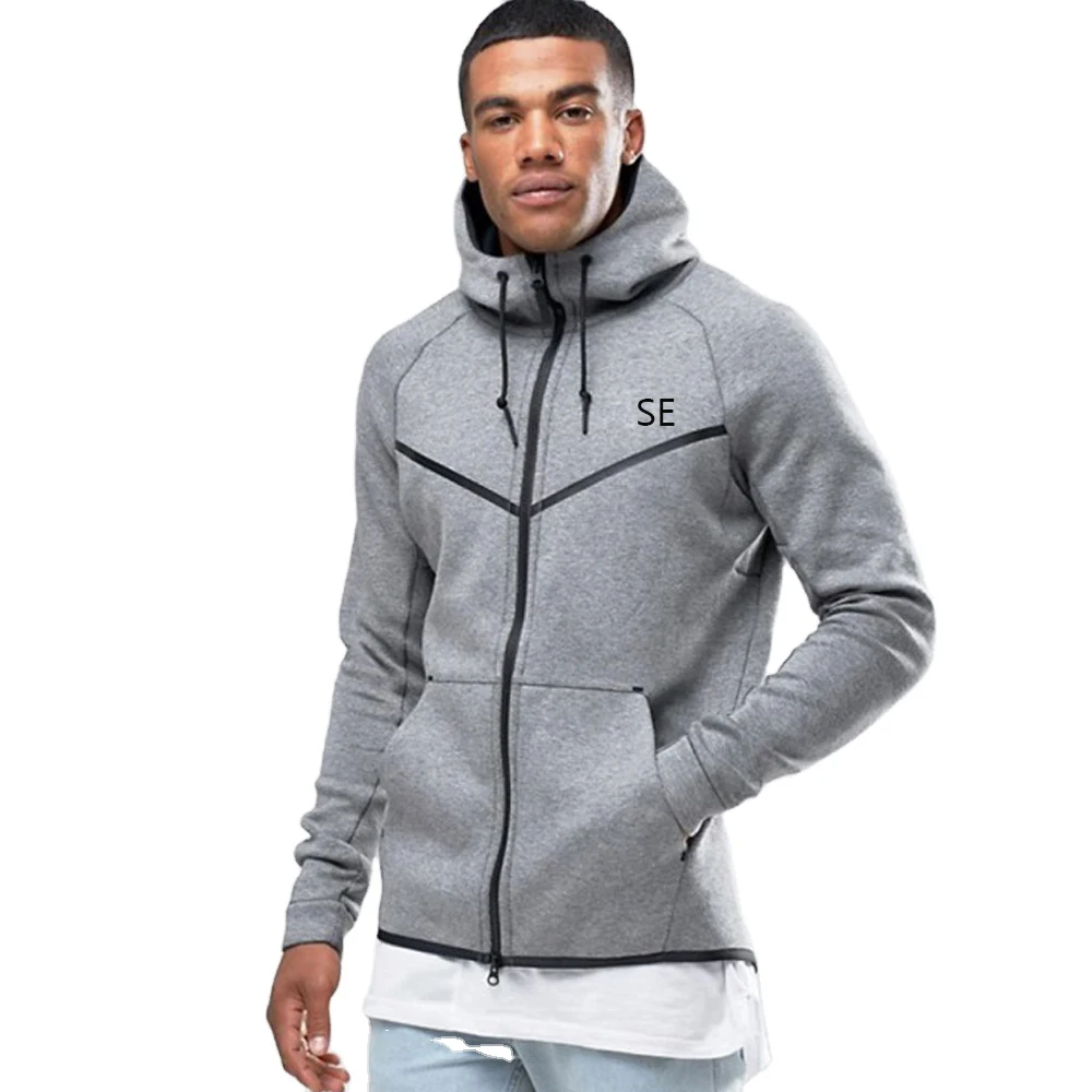 Top Quality Fleece Zipper Hoodie For Men Casual Wear Zip Style Hoodies