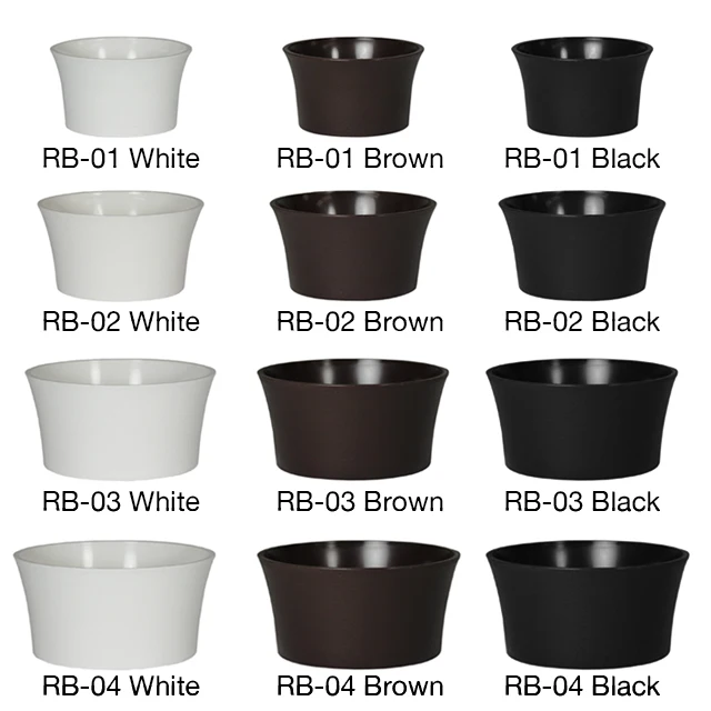 Classic style Round indoor self watering plastic plant pots Plant Grow Seeding Flowerpot
