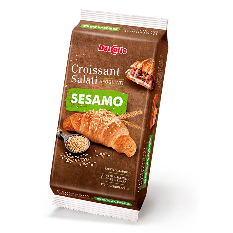 Лучшее качество, итальянские соленые круассаны 240 г, готовая соленая закуска, идеально подходит для апертика, 8 упаковок в коробке