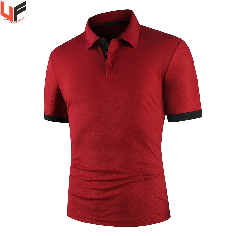 Wholesale Custom Design High Quality Plain Mens Golf Lapel Polo Shirt for Sports Men Casual Smart Embroidery Custom Name