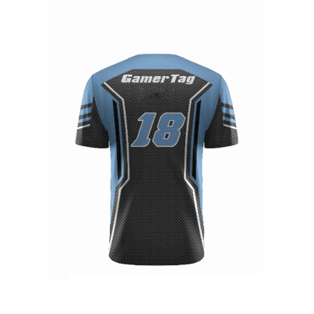 Custom sublimation esports gaming jersey for mens new style 2021