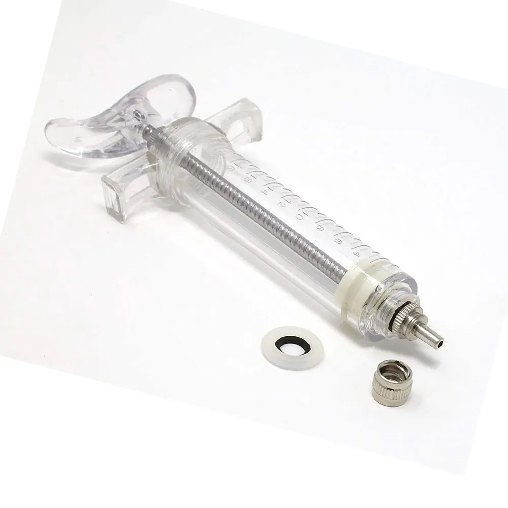 Factory Supplier Hot Selling High Quality Animal Veterinary Stainless Steel Dosing Syringe