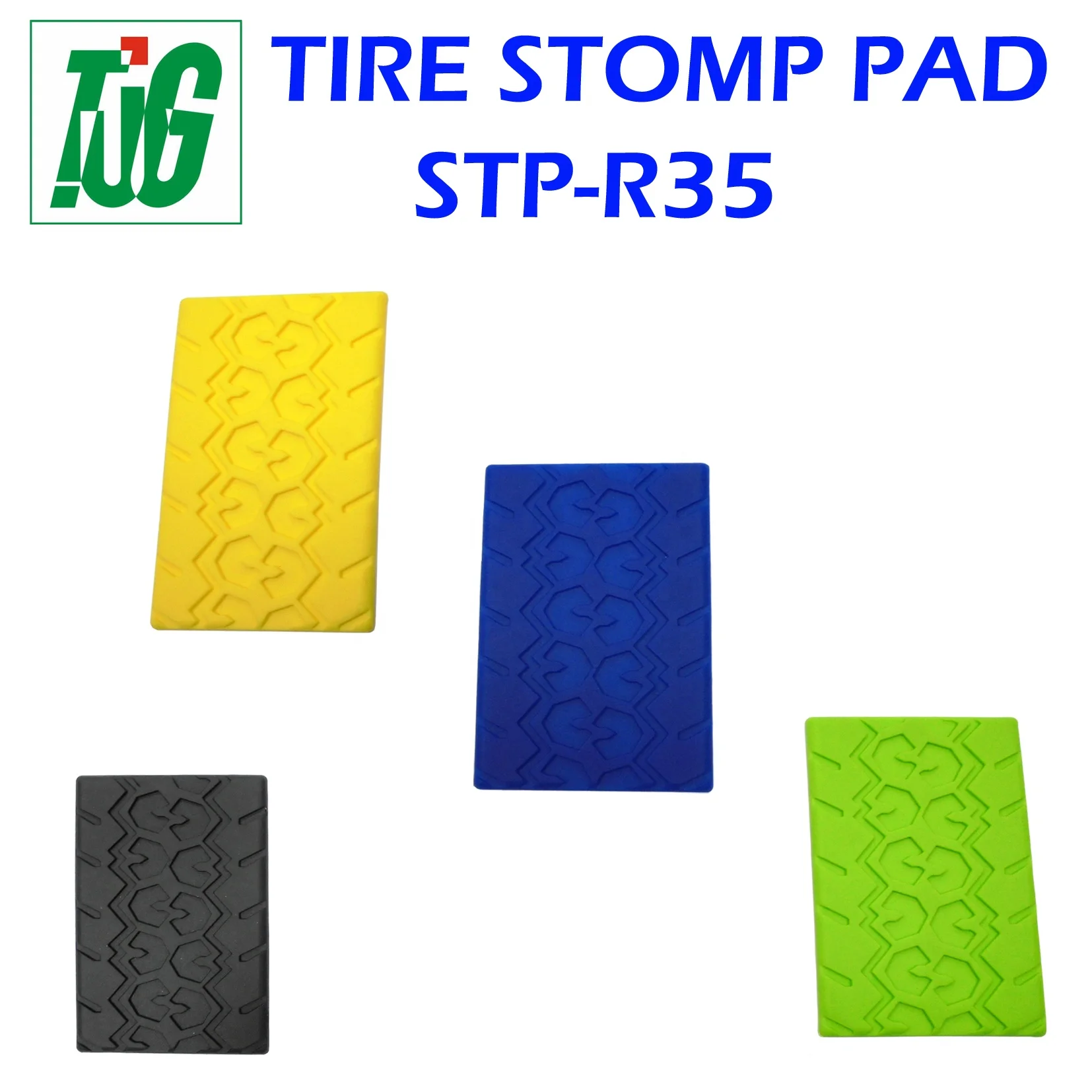 STP-R35 Skidproof Snowboard Snow Stomp Rectangle - Tire