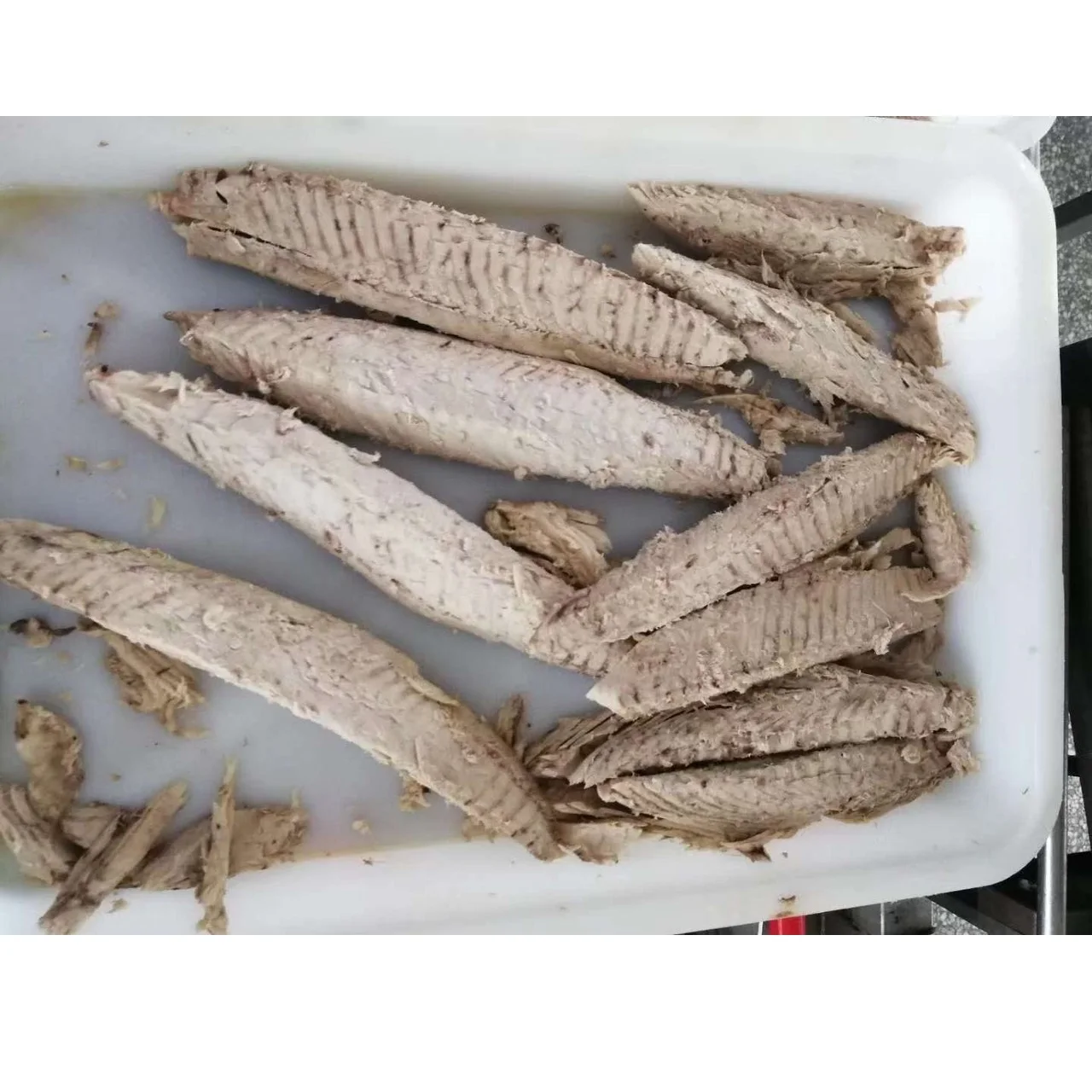 Katsuwonus pelamis IQF Frozen Skipjack Tuna Loin in Boneless Dark Meat Removed Cleaned from Pacific Indian Ocean