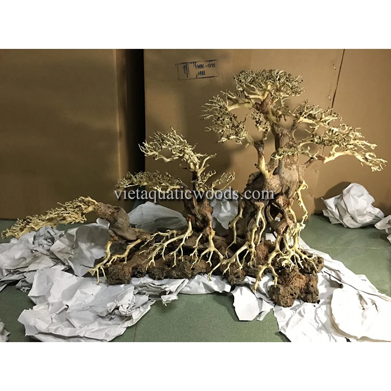  Аквариум Driftwood естественный WhatsApp: + 84 963 949