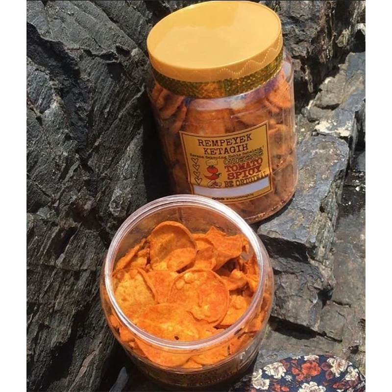 High Quality Yummy and Affordable Crispy Crunchy Golden Salted Egg Spicy Flavor 500g Made in Malaysia